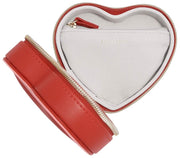Stackers Heart Travel Jewellery Box - Red
