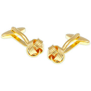 david-van-hagen-woven-knot-cufflinks---gold-34498392