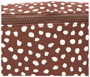 Roka Mill Hill Cotton Canvas Bum Bag - Brown Dot