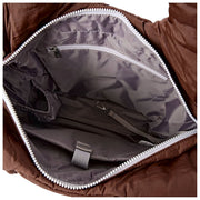 Sac à bandoulière Roka Oxford Medium Taslon - Marron chocolat
