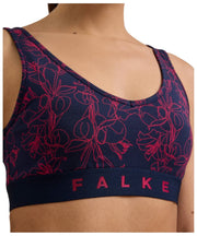 Falke Daily Comfort Print 2-Pack Bustier Bralette - Rouge/Noir