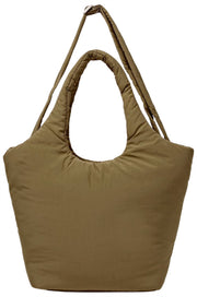 Sac à bandoulière Roka Oxford Medium Taslon - Marron mousse