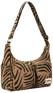Hindbag Emile Multi Pocket Shoulder Bag - Cinnamon Tiger Brown