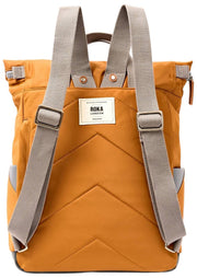 Roka Canfield B Medium Recycled Nylon Backpack - Biscuit Brown