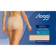 sloggi-basic-4-pack-maxi-knickers---skin-beige-35045808