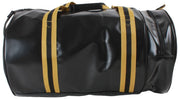 Fred Perry Tipped Classic Barrel Bag - Black/Gold