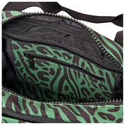 Petit sac de sport en toile recyclée Roka Gatwick - Vert artichaut