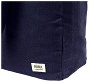 Sac fourre-tout moyen en toile de coton Roka Sloane - Bleu marine
