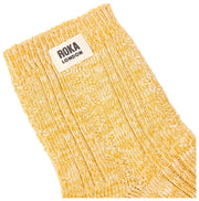 Chaussettes Roka Wallace Crew - Jaune Maïs