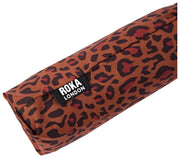 Parapluie Roka Waterloo en nylon recyclé - Mini léopard marron