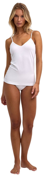 Falke Daily Seamless Spaghetti Top - White