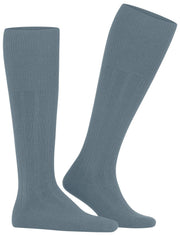 Falke Lhasa Rib Knee High Socks - Monument Blue