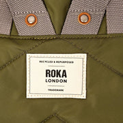 Sac à dos Roka Canfield B Medium en nylon recyclé - Vert ciboulette