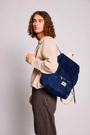 Hindbag Eliot Backpack - Velvet Navy Blue
