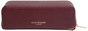 Petite valise de train de luxe Alice Wheeler London - Rouge baie