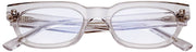 Lunettes de lecture MessyWeekend Jenner à lumière bleue - Transparent/Beige Paloma