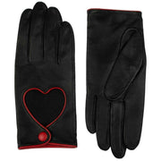 dents-juliet-heart-cut-out-driving-gloves---black-34386384