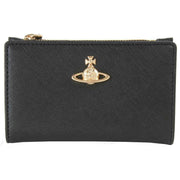 vivienne-westwood-saffiano-slim-flap-card-holder---black-34463022