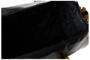 Fred Perry Tipped Classic Barrel Bag - Black/Gold