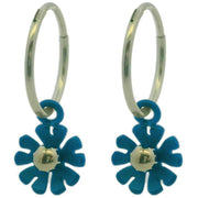ti2-titanium-ten-petal-flower-charm-hoop-earrings---dark-blue-34455965