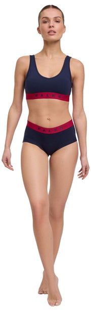 Falke Daily Comfort Print 2-Pack Hipster Brief - Black/Red