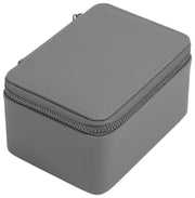 Boîte à montres de voyage moyenne zippée Stackers - Gris ardoise