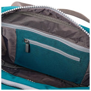 Petit sac de sport en toile recyclée Roka Gatwick - Bleu sarcelle profond