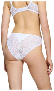 Triumph Amourette High Leg Tai Slip - Blanc