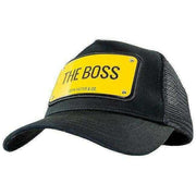 john-hatter-the-boss-rubber-trucker-cap---blackyellow-34452986