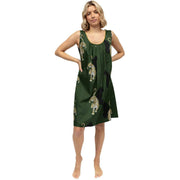 cyberjammies-olive-leopard-print-short-nightdress---greengold-34514447
