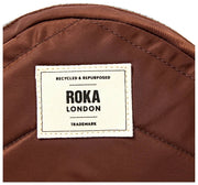 Roka Paddington Petit sac à bandoulière en nylon recyclé - Rocky Road Brown