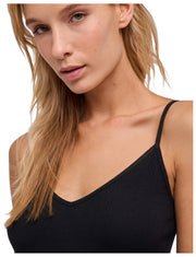 Falke Daily Seamless Spaghetti Top - Black