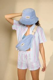 Chapeau Bob Terry Hindbag - Bleu Nuage