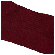Chaussettes Roka Wimbledon Crew - Prune Bordeaux