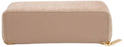 Alice Wheeler London Kensington Small Suede Train Case - Mink Cream