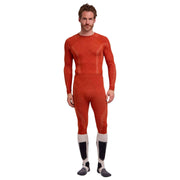Collant 3/4 Falke Wool Technology Regular Fit - Chilli Red
