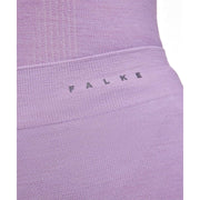 Collants 3/4 coupe régulière Falke Wool Technology - Lilas clair