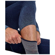 Collants 3/4 Falke Maximum Warm - Space Blue