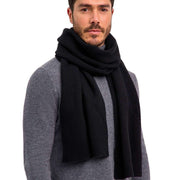 falke-structured-lambswool-scarf---black-34458999