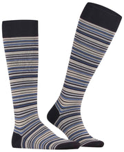 Chaussettes hautes Falke Microblock - Black Mix