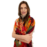 powder-autumn-forest-friends-print-scarf---orange-34477181