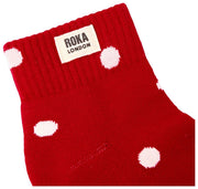 Chaussettes Roka Wembley - Point Rouge Écarlate