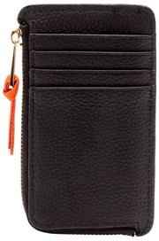 Porte-cartes Elie Beaumont - Noir/Orange