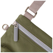 Roka Chelsea B Medium Recycled Nylon Crossbody Bag - Chive Green