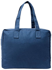 Roka Sloane Medium Cotton Canvas Tote Bag - Admiral Blue