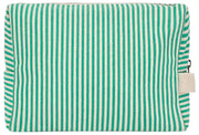 Hindbag Leon Toiletry Bag - Green Stripes