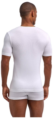 Falke Daily Seamless V-Neck T-Shirt - White