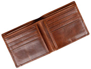Dents Itchen Bifold Wallet - Cognac Brown