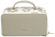 Alice Wheeler London Mini valise à fleurs - Vert pistache