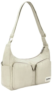 Sac à bandoulière multi-poches Hindbag Emile - Vert Argile